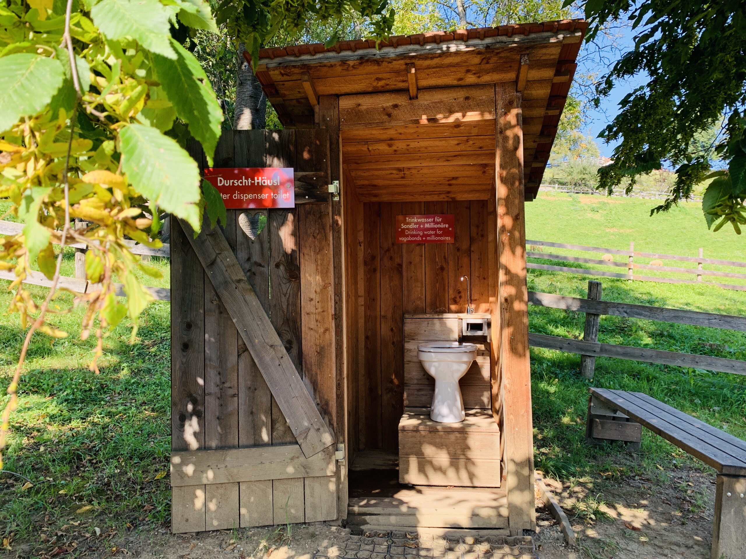 Toilet at Zotter